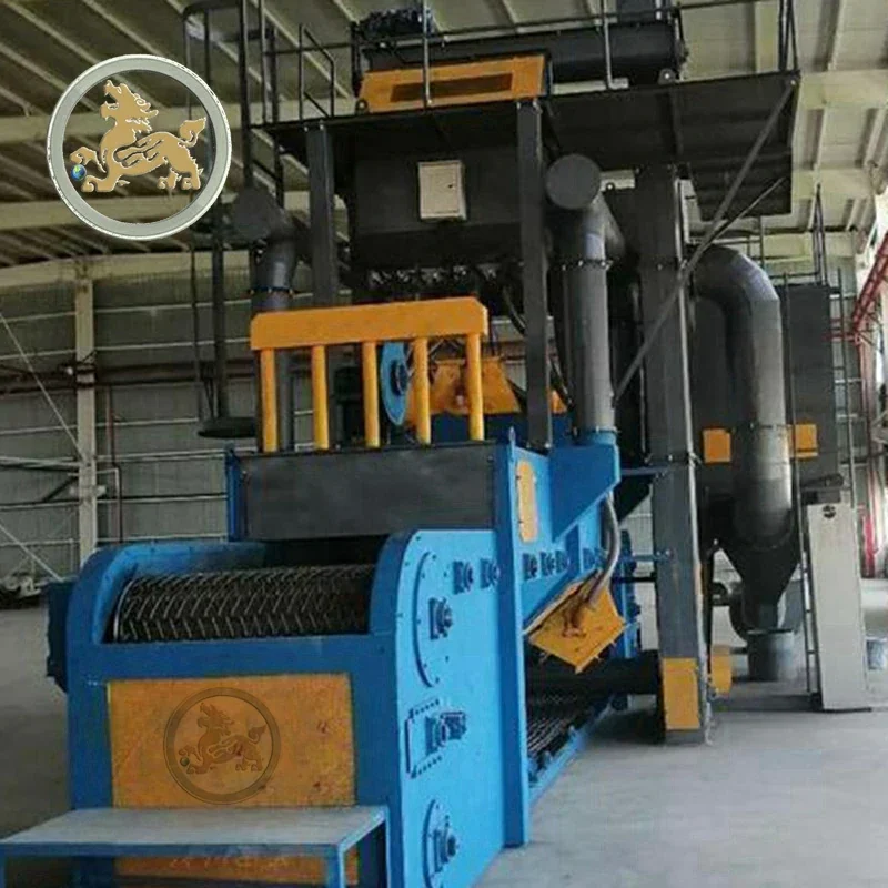 Wire Mesh Belt Blasting Machines; Wire Mesh Belt Shot Blasting Machines; Wire mesh conveyor shot blasting machines; Wire mesh shot blasting machine;