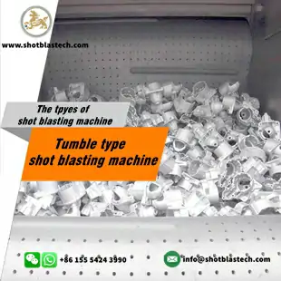 shot blasting machines types