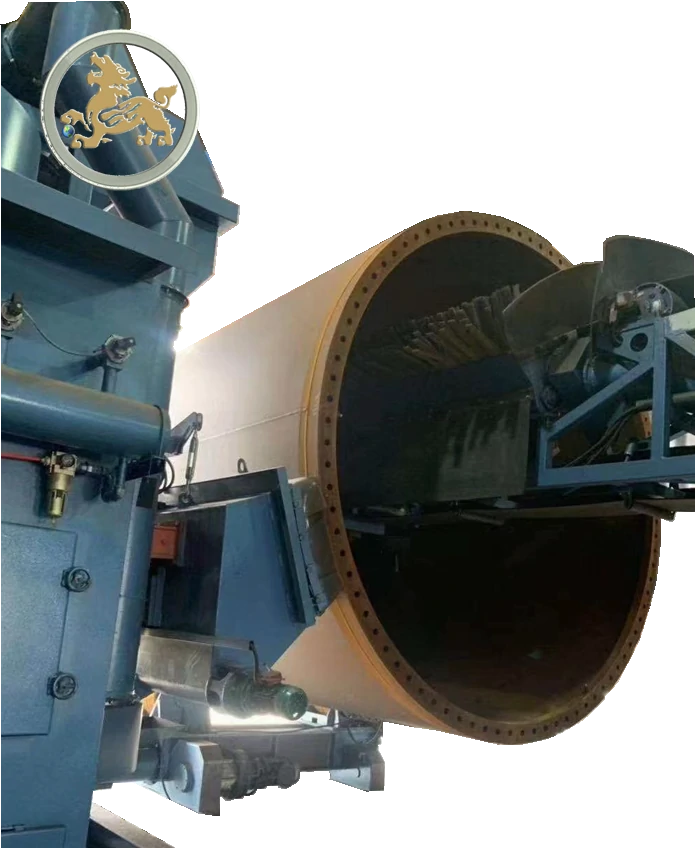 Shot blasting machine for Pipes tubes internal;