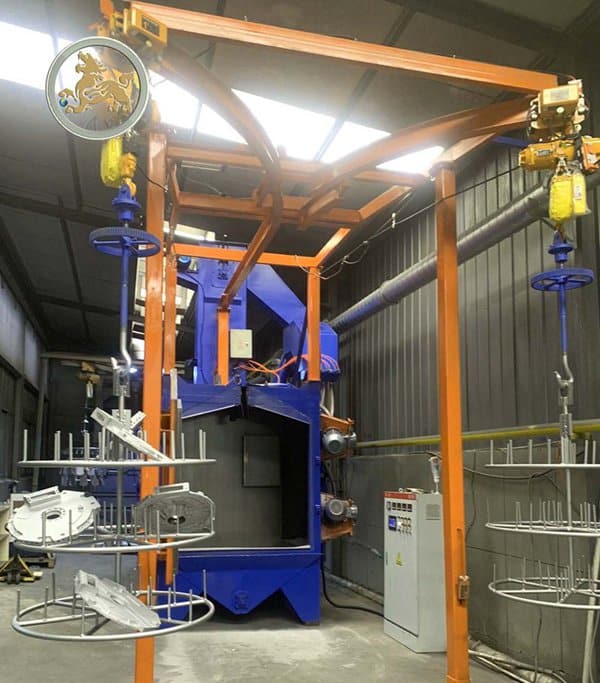 Shot blasting machine Turkey,Granalladora en Turquía